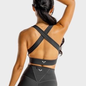 Squatwolf Core Sports Bra Charcoal Med